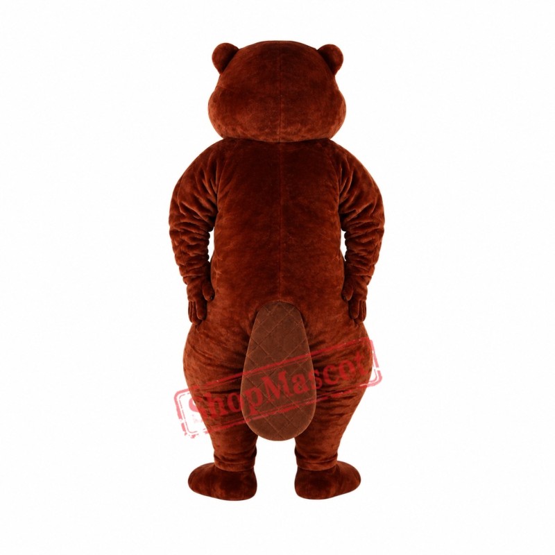 Top Quality Brown Beaver Mascot Costume Top Quality Brown Beaver Mascot Costume