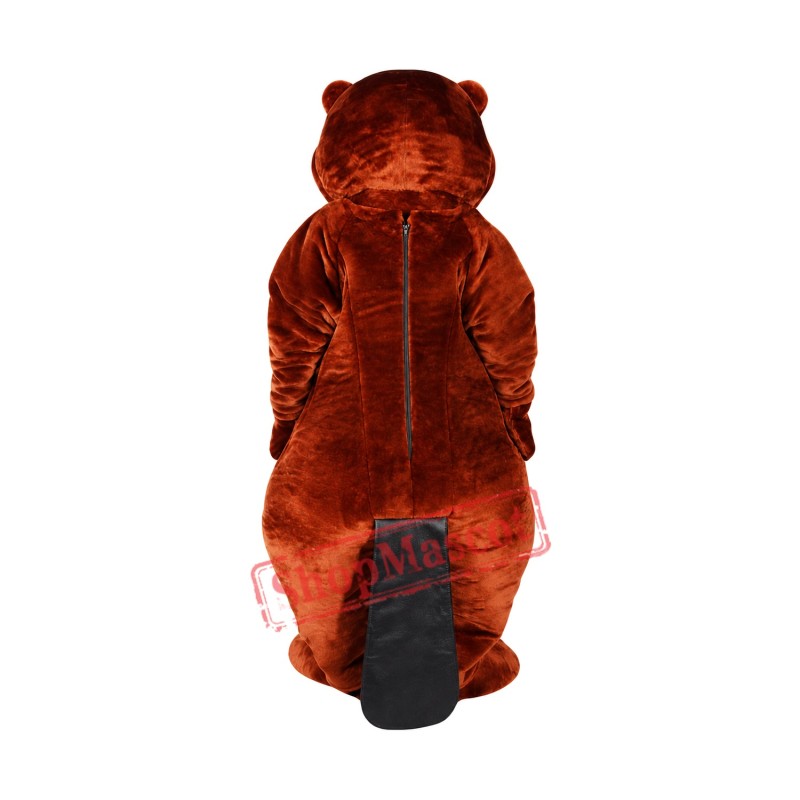 Top Quality Brown Beaver Mascot Costume Top Quality Brown Beaver Mascot Costume