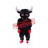Sport Black Bull Mascot Costume