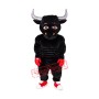 Sport Black Bull Mascot Costume