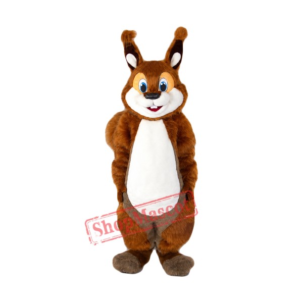 Super Cute Squirrel Mascot Costume Free Shipping