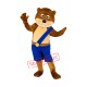 Super Cute Beaver Mascot Costume Free Shipping