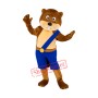Super Cute Beaver Mascot Costume Free Shipping