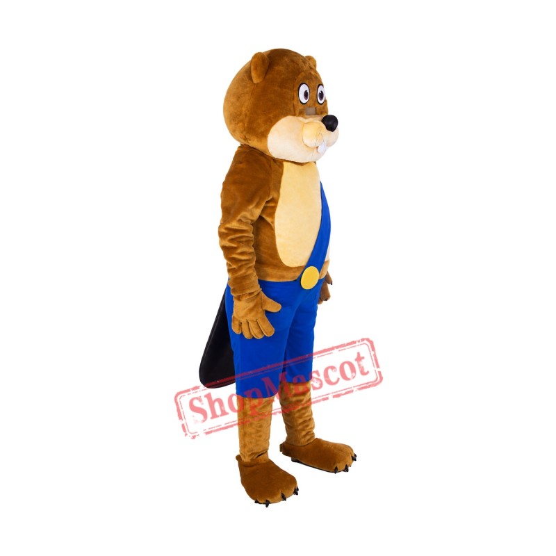 Super Cute Beaver Mascot Costume Free Shipping