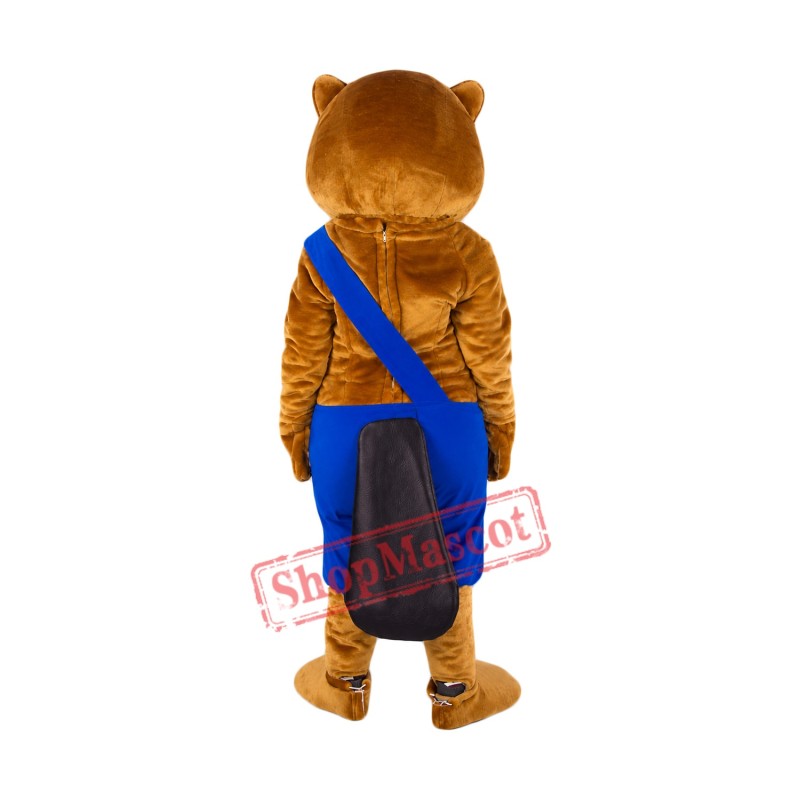 Super Cute Beaver Mascot Costume Free Shipping