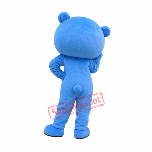Blue & White Bear Mascot Costume Blue & White Bear Mascot Costume