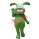 Green Lightweight Bunny Mascot Costume