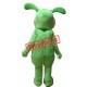 Green Lightweight Bunny Mascot Costume