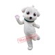 Super Cute Lightweight White Dog Mascot Costume Super Cute Lightweight White Dog Mascot Costume