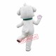 Super Cute Lightweight White Dog Mascot Costume Super Cute Lightweight White Dog Mascot Costume