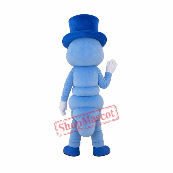 Blue Cricket Mascot Costume Blue Cricket Mascot Costume