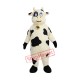 White and Black Cow Mascot Costume White and Black Cow Mascot Costume