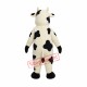 White and Black Cow Mascot Costume White and Black Cow Mascot Costume