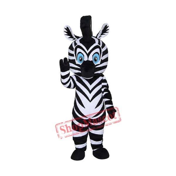 Little Zebra Mascot Costume Little Zebra Mascot Costume