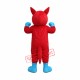 Red Rhino Mascot Costume