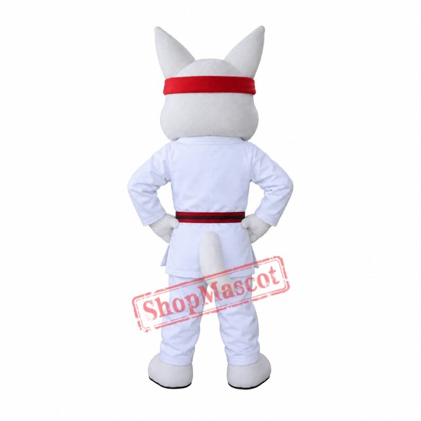 Sport Lightweight White Wolf Mascot Costume Sport Lightweight White Wolf Mascot Costume