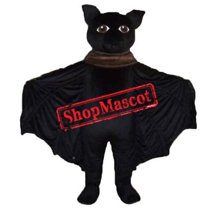 Black Bat Mascot Costume