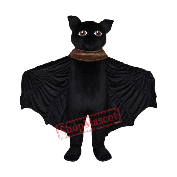 Black Bat Mascot Costume