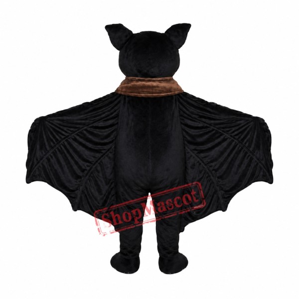 Black Bat Mascot Costume Black Bat Mascot Costume