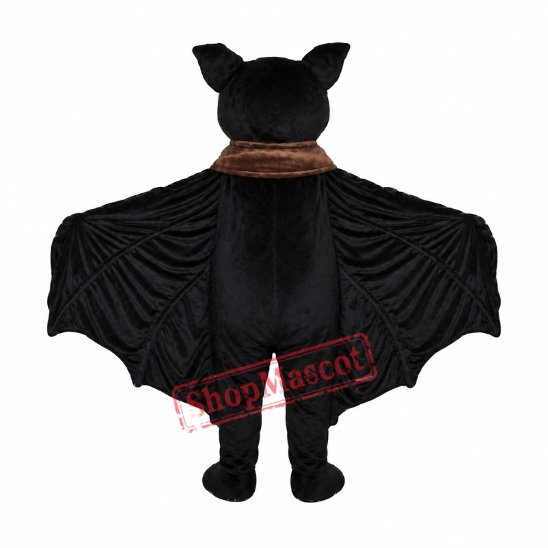 Black Bat Mascot Costume Black Bat Mascot Costume