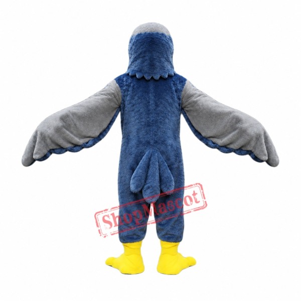 Grey Falcon Mascot Costume