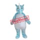 Blue Lightweight Rhinoceros Mascot Costume