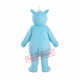 Blue Lightweight Rhinoceros Mascot Costume Blue Lightweight Rhinoceros Mascot Costume