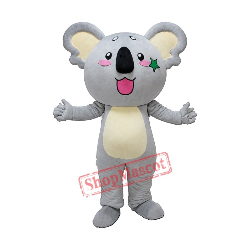 Super Cute Gray Koala Mascot Costume Super Cute Gray Koala Mascot Costume