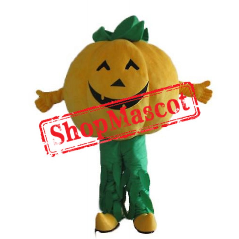 Happy Lightweight Pumpkin Mascot Costume