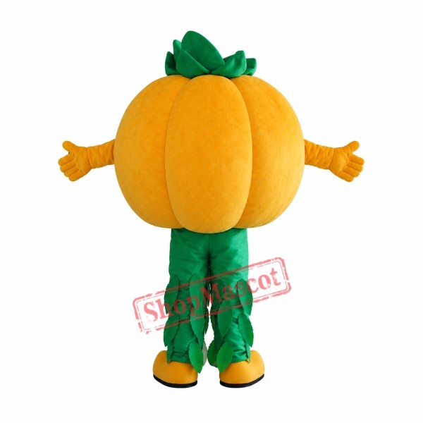 Happy Lightweight Pumpkin Mascot Costume