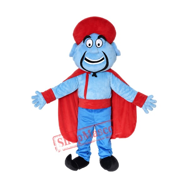 Cartoon Genie Mascot Costume
