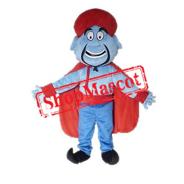 Cartoon Genie Mascot Costume