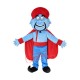 Cartoon Genie Mascot Costume Cartoon Genie Mascot Costume