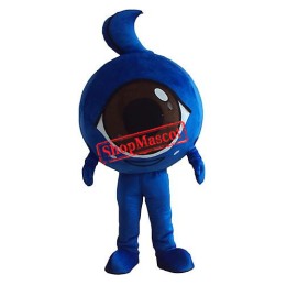 Blue Eye Mascot Costume