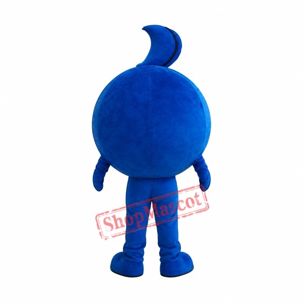 Blue Eye Mascot Costume Blue Eye Mascot Costume