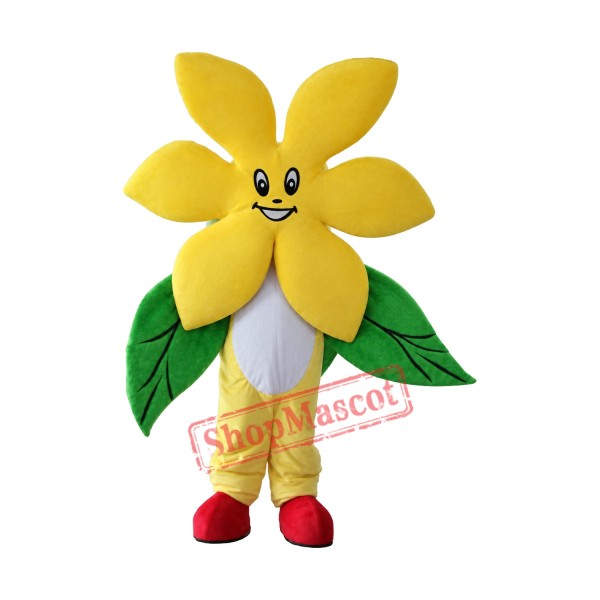 Pretty Yellow Flower Mascot Costume Pretty Yellow Flower Mascot Costume