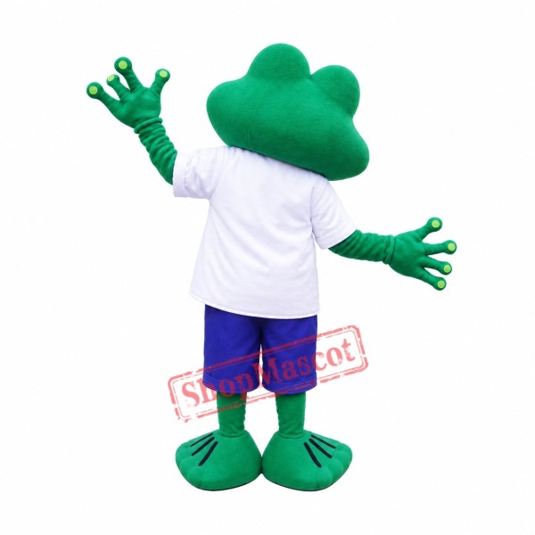 Best Quality Happy Frog Mascot Costume Best Quality Happy Frog Mascot Costume