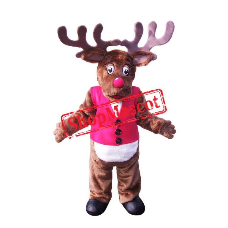Best Quality Reindeer Mascot Costume