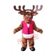 Best Quality Reindeer Mascot Costume Best Quality Reindeer Mascot Costume