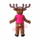 Best Quality Reindeer Mascot Costume Best Quality Reindeer Mascot Costume