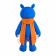 High Quality Blue Rhino Mascot Costume High Quality Blue Rhino Mascot Costume