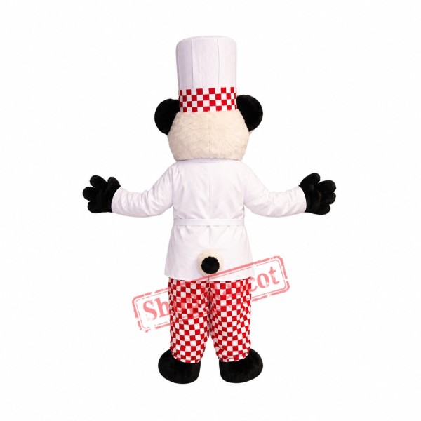 Chef Panda Mascot Costume Chef Panda Mascot Costume