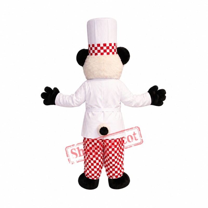 Chef Panda Mascot Costume Chef Panda Mascot Costume