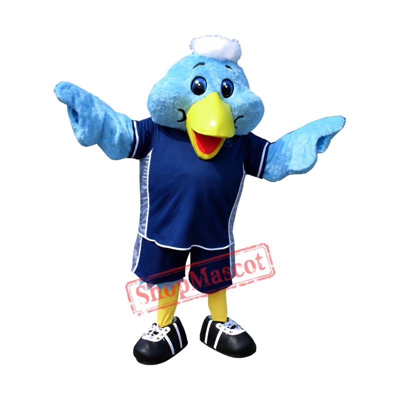 Super Cute Blue Bird Mascot Costume Super Cute Blue Bird Mascot Costume