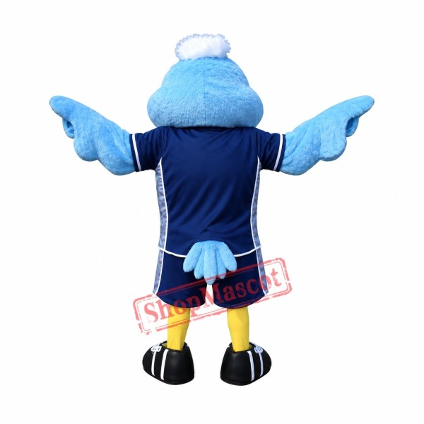 Super Cute Blue Bird Mascot Costume Super Cute Blue Bird Mascot Costume