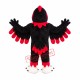 Fierce Black Seahawk Mascot Costume Fierce Black Seahawk Mascot Costume