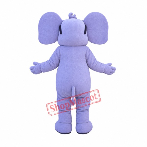 Friendly Lightweight Elephant Mascot Costume