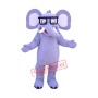 Friendly Lightweight Elephant Mascot Costume