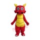 Green & Yellow Dragon Mascot Costume Green & Yellow Dragon Mascot Costume