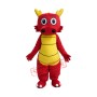Green & Yellow Dragon Mascot Costume